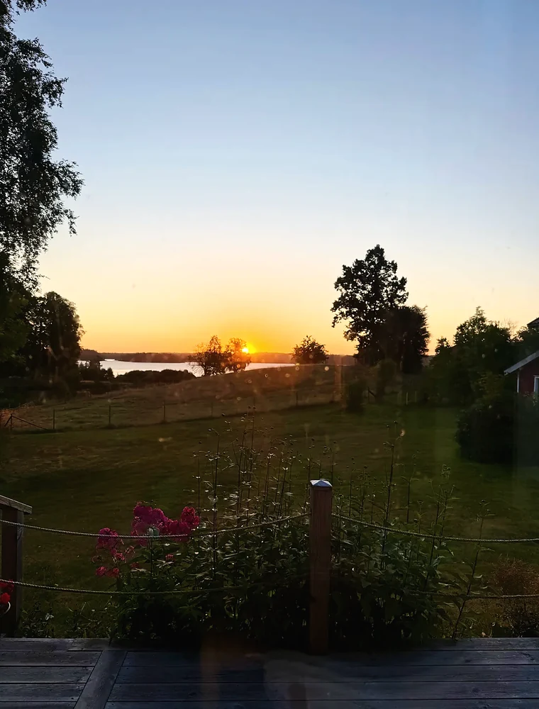 Fin utsikt från Klinten - Joarsbo Gård